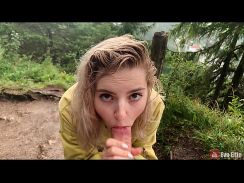❤️ Mädchen schluckt Sperma nach einem öffentlichen Blowjob - Eva Elfi ❌ Just porn bei uns ❌❤