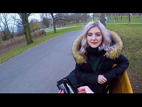 ❤️ Schluckt das heiße Sperma eines Fremden für Geld - Blowjob im Park von Eva Elfie ❌ Just porn bei uns ❌❤